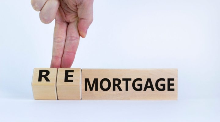 alt attribute=wooden blocks displaying contractor remortgage
